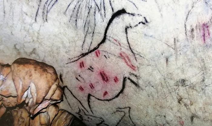 Pintura rupestre bícroma